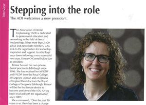 ADI in the Press: Eimear O'Connell on her ADI Presidency