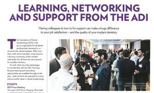 ADI in the Press: Learning, Support & Networking from the ADI